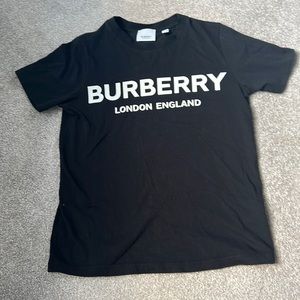 cotton logo t shirt